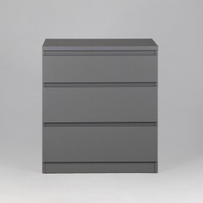 2.03.02.060.4 КАСТОР комод 3 ящика RU серый в Елабуге - elabuga.ok-mebel.com | фото 2