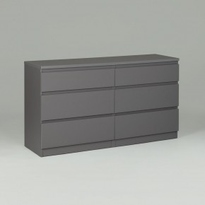 2.03.02.080.4 КАСТОР комод 6 ящиков RU серый в Елабуге - elabuga.ok-mebel.com | фото