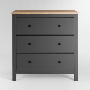2.08.02.020.15 САГА комод 3 ящика серый/ясень в Елабуге - elabuga.ok-mebel.com | фото 2