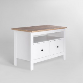 2.08.03.080.14 САГА тумба 2 ящика белая/ясень RU в Елабуге - elabuga.ok-mebel.com | фото