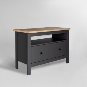2.08.03.080.15 САГА тумба 2 ящика серая/ясень RU в Елабуге - elabuga.ok-mebel.com | фото
