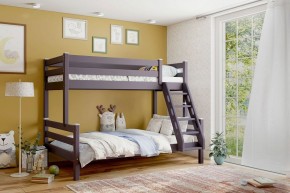АДЕЛЬ Кровать двухъярусная с наклонной лестницей (лаванда) в Елабуге - elabuga.ok-mebel.com | фото