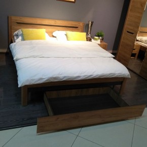 АФИНА А3 Кровать 1600 (крафт) в Елабуге - elabuga.ok-mebel.com | фото 5