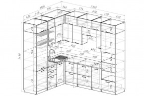 АНТИКА Кухонный гарнитур Гранд Прайм (2100*2700 мм) в Елабуге - elabuga.ok-mebel.com | фото 2