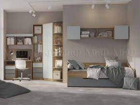 ЧЕЛСИ Color Антресоль (Мята/Дуб крафт) в Елабуге - elabuga.ok-mebel.com | фото 2