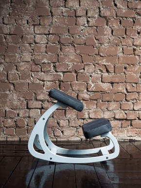Балансирующий коленный стул Конёк Горбунёк (Белый) в Елабуге - elabuga.ok-mebel.com | фото 10