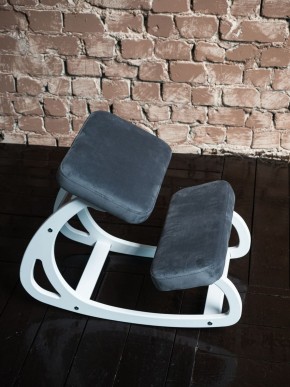 Балансирующий коленный стул Конёк Горбунёк (Белый) в Елабуге - elabuga.ok-mebel.com | фото 5