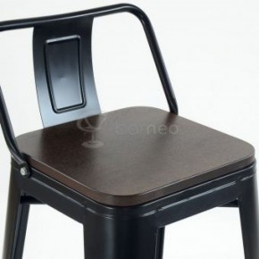 Барный стул N-238 Tolix Wood style Черный в Елабуге - elabuga.ok-mebel.com | фото 3