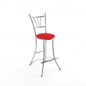 Барный стул Трилогия красный матовый-803м в Елабуге - elabuga.ok-mebel.com | фото 1