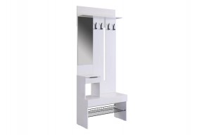 БАСКО Прихожая К1 (белое дерево) в Елабуге - elabuga.ok-mebel.com | фото 2