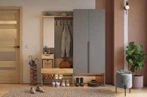 БАСКО Прихожая К1 (графит) в Елабуге - elabuga.ok-mebel.com | фото