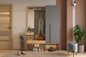 БАСКО Прихожая К2 (графит) в Елабуге - elabuga.ok-mebel.com | фото