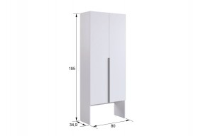 БАСКО Прихожая (модульная) графит/дуб крафт золотой в Елабуге - elabuga.ok-mebel.com | фото 3