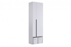 БАСКО Шкаф двухдверный L600 (белое дерево) в Елабуге - elabuga.ok-mebel.com | фото
