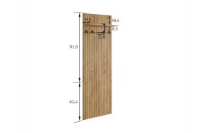 БОДРУМ Прихожая (модульная) дуб крафт золотой в Елабуге - elabuga.ok-mebel.com | фото 2
