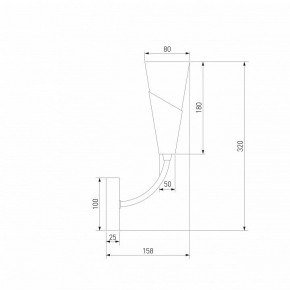 Бра Eurosvet Rhyton 60167/1 никель в Елабуге - elabuga.ok-mebel.com | фото 6