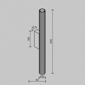 Бра Maytoni Calipso C082WL-12W2.7K-B в Елабуге - elabuga.ok-mebel.com | фото 4