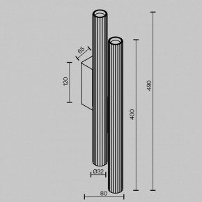 Бра Maytoni Calipso C082WL-24W2.7K-B в Елабуге - elabuga.ok-mebel.com | фото 5