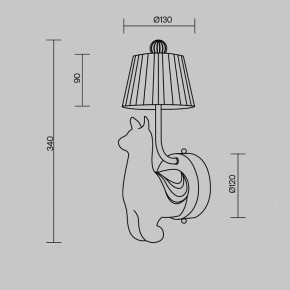 Бра Maytoni Senor Alpaca MOD377WL-L6W3K в Елабуге - elabuga.ok-mebel.com | фото 9