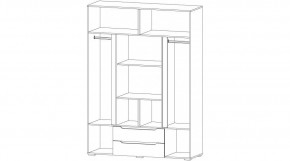 БРИТАНА Спальный гарнитур (модульный) кашемир в Елабуге - elabuga.ok-mebel.com | фото 7