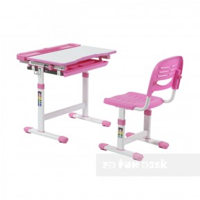 Комплект парта + стул трансформеры Cantare Pink в Елабуге - elabuga.ok-mebel.com | фото 2