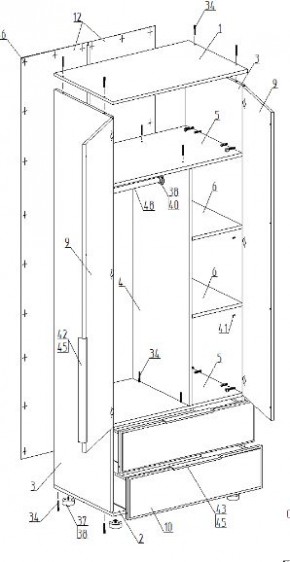 Детская "Лео" (модульная) в Елабуге - elabuga.ok-mebel.com | фото 12