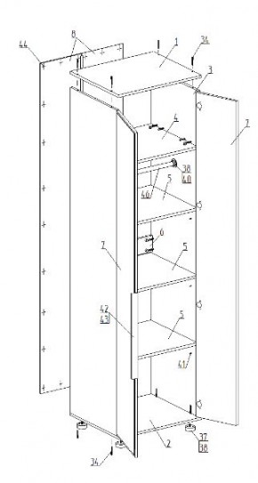 Детская "Лео" (модульная) в Елабуге - elabuga.ok-mebel.com | фото 9