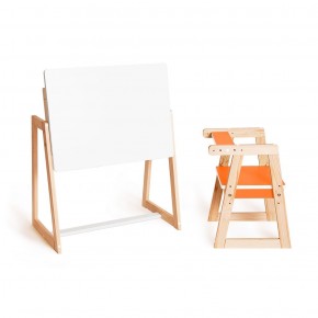 Детская растущая парта и стул Я САМ "Краски" (Оранжевый) в Елабуге - elabuga.ok-mebel.com | фото 5
