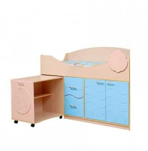 Набор мебели для детской Юниор -12.2 (700*1860) МДФ матовый в Елабуге - elabuga.ok-mebel.com | фото 4