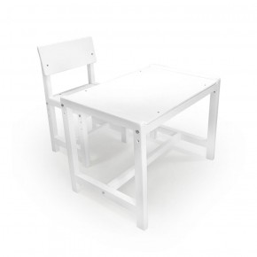 Детский растущий комплект стол и стул Я САМ "Лофт" (Белый, Белый) в Елабуге - elabuga.ok-mebel.com | фото
