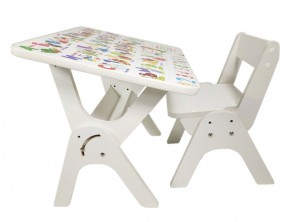 Детский растущий стол-парта и стул Я САМ "Умка" (Алфавит) в Елабуге - elabuga.ok-mebel.com | фото 3