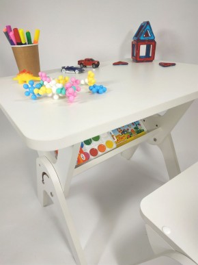 Детский растущий стол-парта и стул Я САМ "Умка" (Белый) в Елабуге - elabuga.ok-mebel.com | фото 6