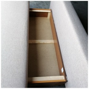 Диван-кровать Комфорт без подлокотников BALTIC AZURE (2 подушки) в Елабуге - elabuga.ok-mebel.com | фото 6
