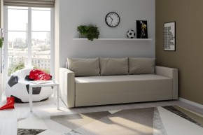 Диван-кровать Вало светло-серый, ткань рогожка в Елабуге - elabuga.ok-mebel.com | фото 2