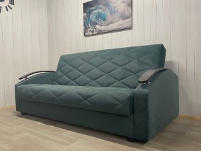 Диван Престиж-16 (НПБ+МДФ) велюр Sensey bottle green в Елабуге - elabuga.ok-mebel.com | фото 4