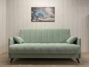 Диван Престиж-3 (НПБ) велюр Sensey mist green в Елабуге - elabuga.ok-mebel.com | фото