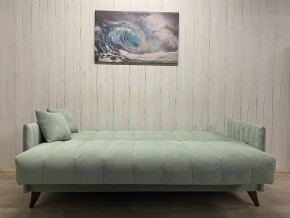 Диван Престиж-3 (НПБ) велюр Sensey mist green в Елабуге - elabuga.ok-mebel.com | фото 3