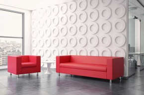 Диван трехместный Алекто ткань рогожка ERA в Елабуге - elabuga.ok-mebel.com | фото 2
