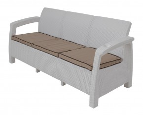 Диван Yalta Premium Sofa 3 Set (Ялта) белый (+подушки под спину) в Елабуге - elabuga.ok-mebel.com | фото