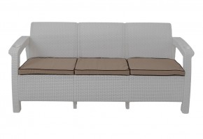 Диван Yalta Premium Sofa 3 Set (Ялта) белый (+подушки под спину) в Елабуге - elabuga.ok-mebel.com | фото 2