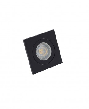 DK2016-BK Встраиваемый светильник, IP 20, 50 Вт, GU10, черный, алюминий в Елабуге - elabuga.ok-mebel.com | фото