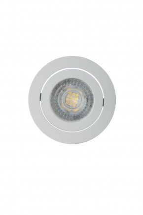 DK2017-WH Встраиваемый светильник, IP 20, 50 Вт, GU10, белый, алюминий в Елабуге - elabuga.ok-mebel.com | фото