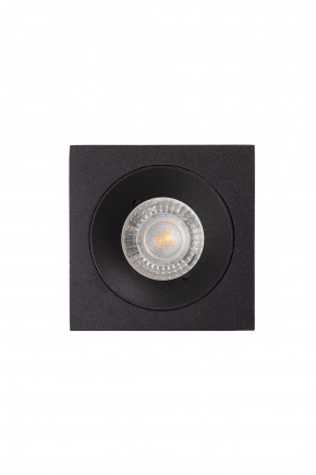 DK2025-BK Встраиваемый светильник, IP 20, 50 Вт, GU10, черный, алюминий в Елабуге - elabuga.ok-mebel.com | фото