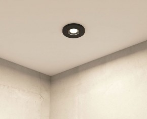 DK2036-BK Встраиваемый светильник влагозащ., IP 44, до 15 Вт, GU10, LED, черный, алюминий в Елабуге - elabuga.ok-mebel.com | фото 6