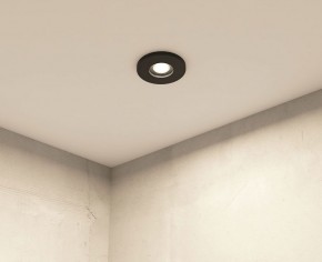 DK2036-BK Встраиваемый светильник влагозащ., IP 44, до 15 Вт, GU10, LED, черный, алюминий в Елабуге - elabuga.ok-mebel.com | фото 7