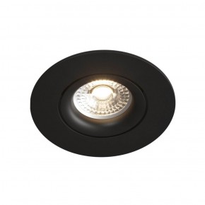 DK2037-BK Встраиваемый светильник , IP 20, 50 Вт, GU10, черный, алюминий в Елабуге - elabuga.ok-mebel.com | фото 1