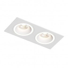 DK2062-WH Встраиваемый светильник, IP 20, до 15 Вт, GU10, LED, белый, алюминий в Елабуге - elabuga.ok-mebel.com | фото