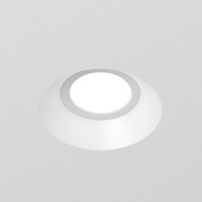 DK2081-WH Встраиваемый точечный светильник для натяжных ПВХ потолков INVIZ, IP 20, до 9 Вт, GU10, LED, белый, ABS-пластик в Елабуге - elabuga.ok-mebel.com | фото