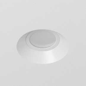 DK2081-WH Встраиваемый точечный светильник для натяжных ПВХ потолков INVIZ, IP 20, до 9 Вт, GU10, LED, белый, ABS-пластик в Елабуге - elabuga.ok-mebel.com | фото 2