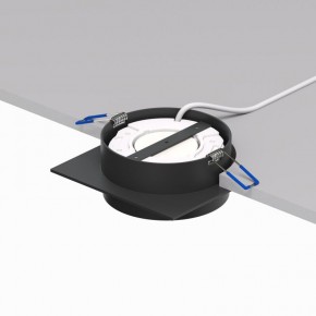 DK2091-BK Встраиваемый светильник FLAT, IP 20, до 15 Вт, GX53, LED, черный, алюминий в Елабуге - elabuga.ok-mebel.com | фото 4